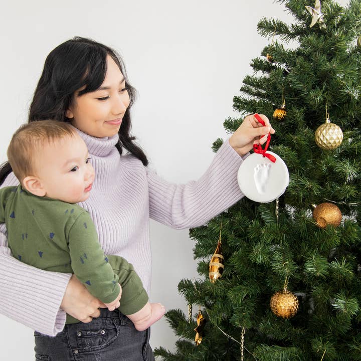 Pearhead - Wholesale Hand & Footprint Kit - Kids & Baby - Baby Christmas Handprint or Footprint Clay Keepsake Ornament9