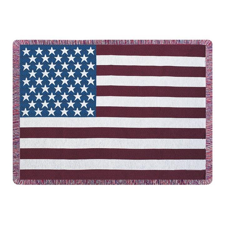 Stars & Stripes -50X60 Tapestry Thr for wholesale by Manual Woodworkers and Weavers, Inc.