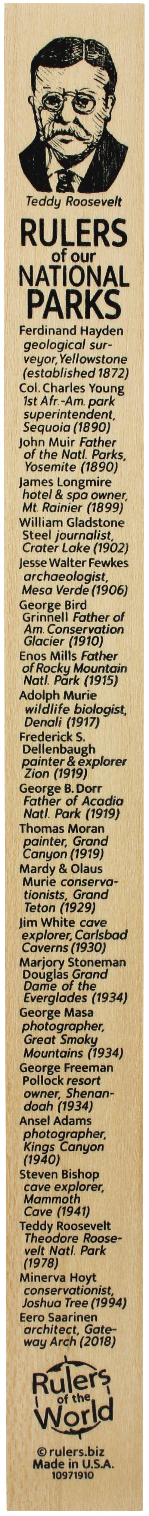 Channel Craft - Vente Règle - Règle des parcs nationaux2