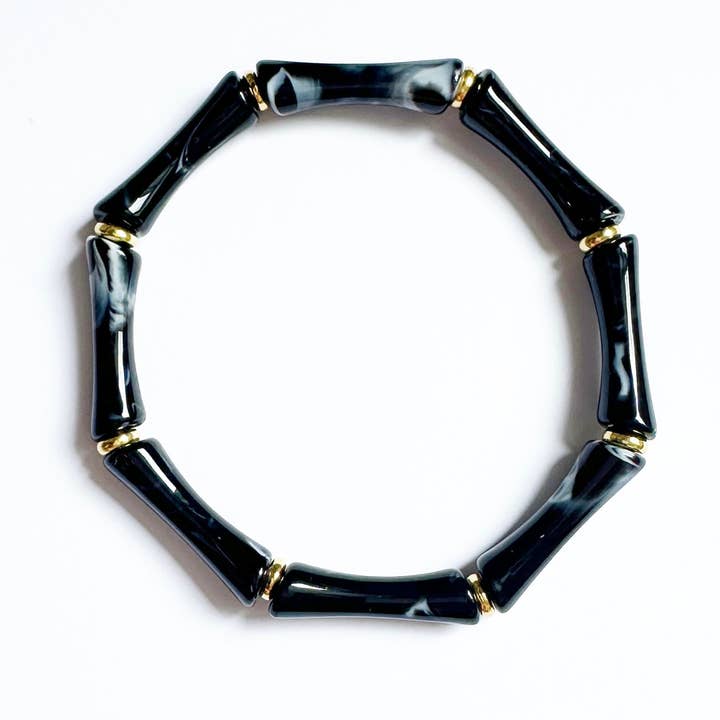 Sandy + Rizzo – wholesale Beaded bracelet – Bamboo Acrylic Bracelets19