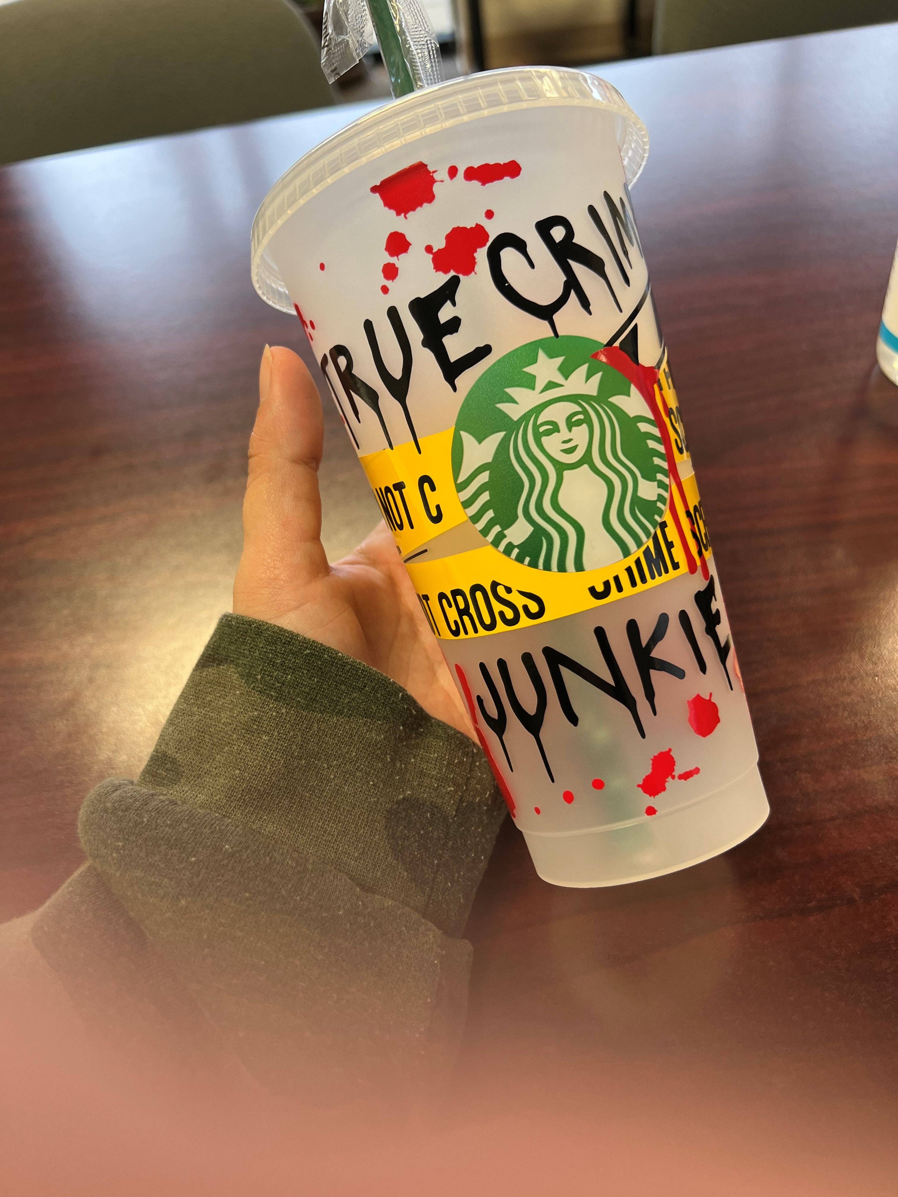 Ashleyvinylcreations - Venta al por mayor Vaso/copa - Copa Starbucks True Crime0