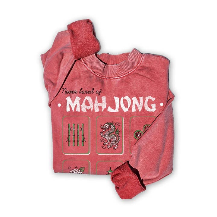 MAHJONG MINERAL GRAPHIC SWEATWHIRTS for wholesale by HRTandLUV