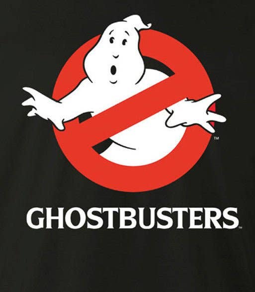Sort Ghostbusters T-shirt med klassisk logo for engroshandel på Faire1