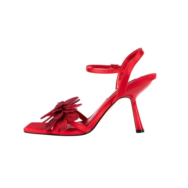 LADY COUTURE - Wholesale High Heels - Women's - Lady Couture LUST Rhinestone Petals Dressy Sandal