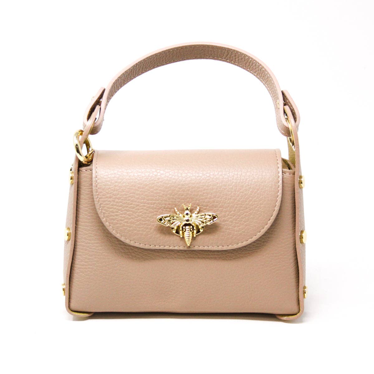 German Fuentes Handbags - Wholesale Top Handle Bag - Women's - GF1085 GENUINE ITALIAN LEATHER BUTTERFLY MINI BAG10