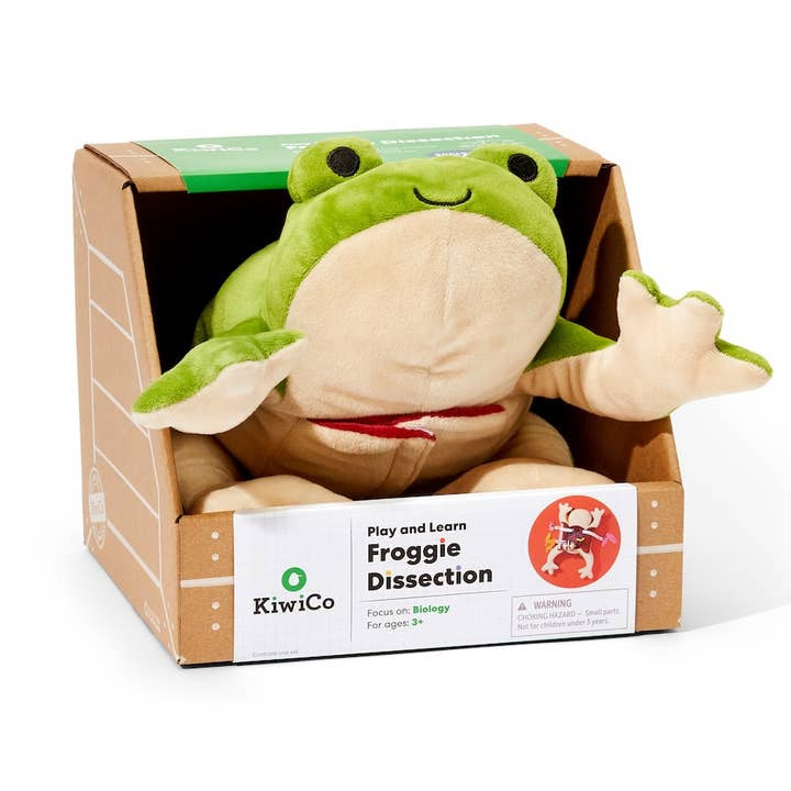 Froggie Dissection Lab, Anatomy Learning Toy for Kids for wholesale by KiwiCo, Inc.