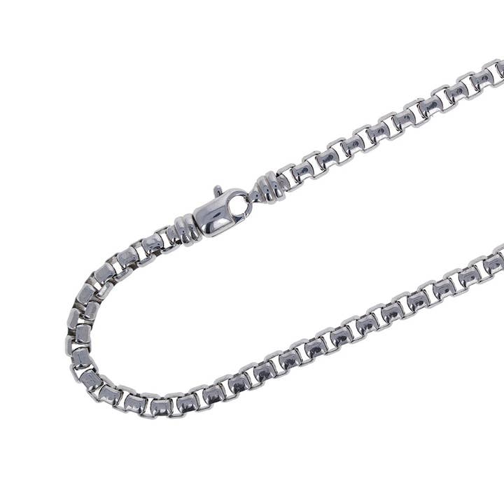 Bold Unisex Round Box Chain for wholesale by Mayas Gems