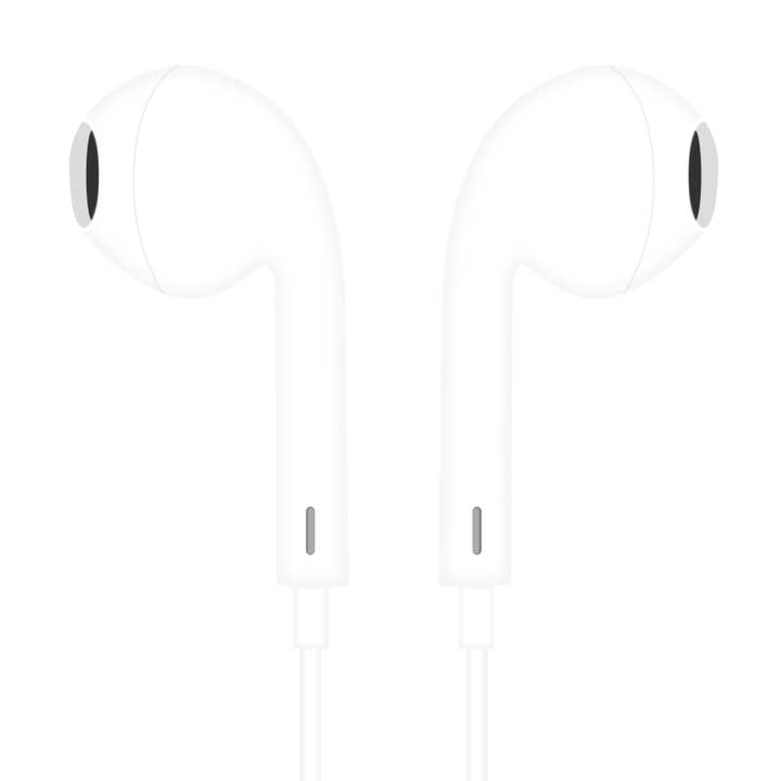 TECH ONE TECH - Wholesale Headphones - Eartech White Intraural Headphones, With. Mini-Jack