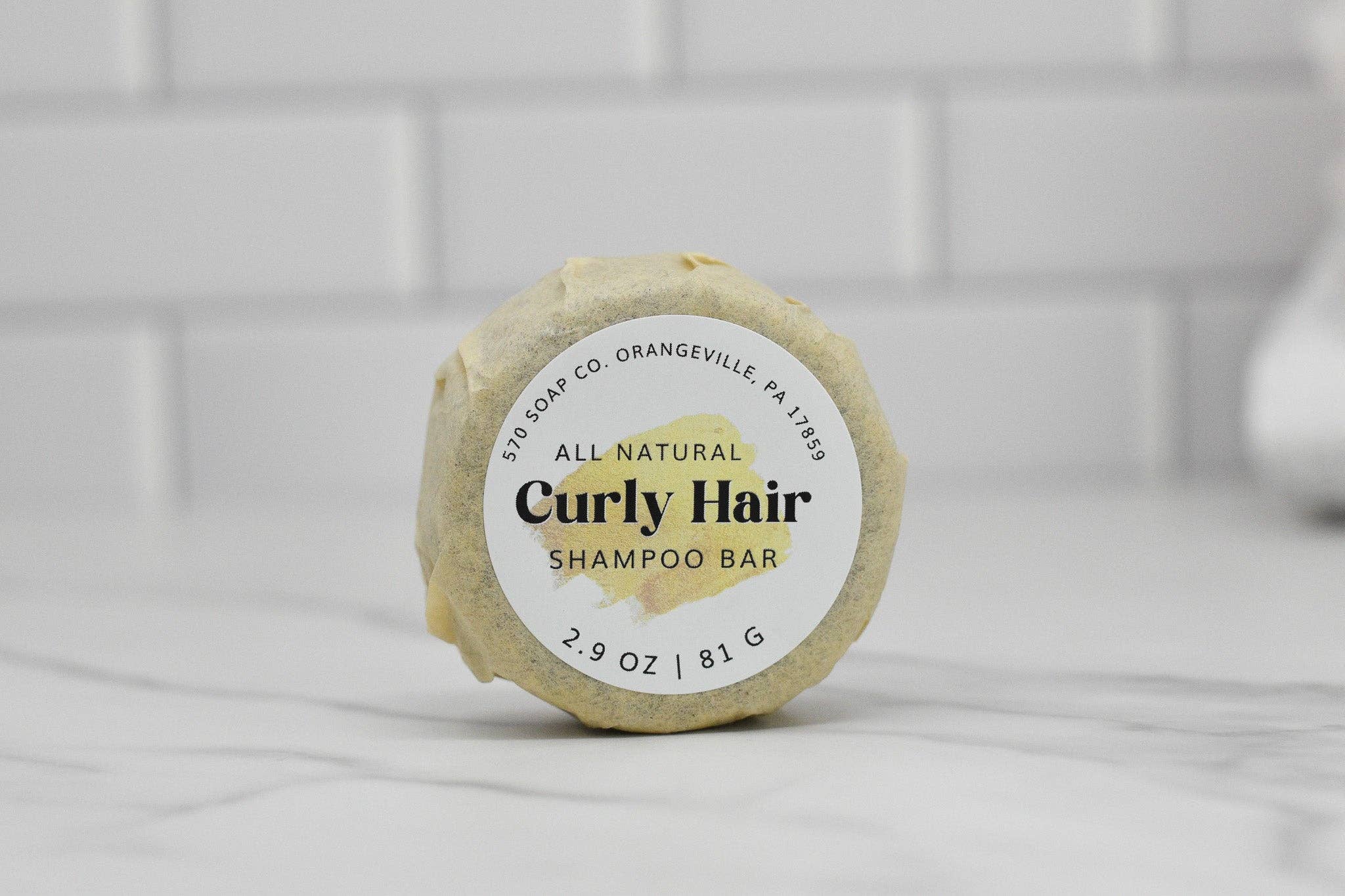570 Soap Company – Engroshandel Fast shampoo – Krøllet Hår Shampoo Bar - Helt Naturlig - Shampoo Bar til Krøllet Hår