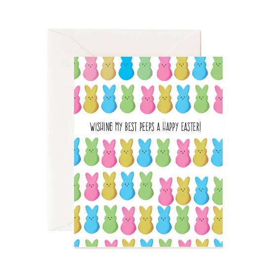 Wishing My Best Peeps A Happy Easter - Greeting Card for wholesale by Jaybee Design