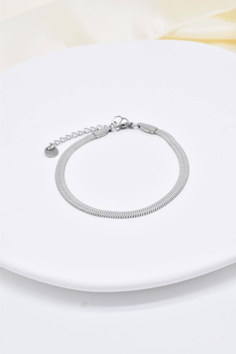 Kapyco - Vendita all'ingrosso Bracciali a catena e a maglie - Bracciale in acciaio inox oro o argento BR1102912