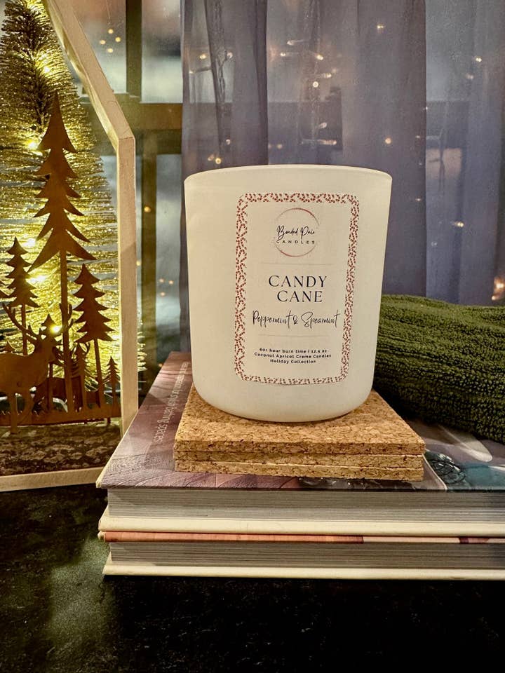 Candy Cane kaars voor wholesale door My Soap Bar