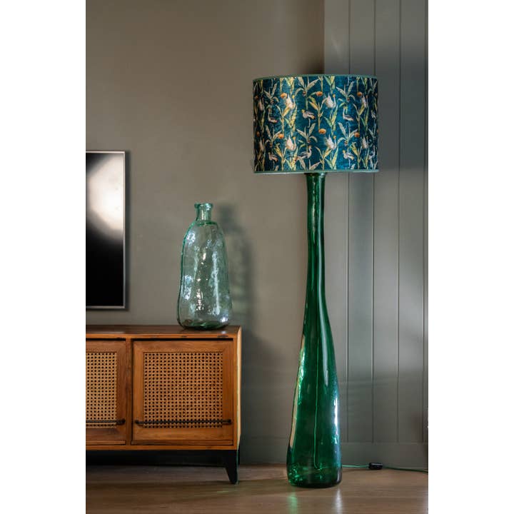 Jarapa - Vente Lampes sur pied - Lampe de sol en verre recyclé Jarron 126 cm8