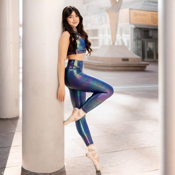 Haut Découpé Ignite - Bleu Nuit Scintillant pour la vente par Dragonwing