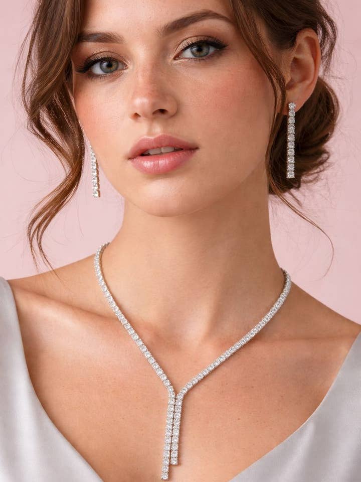 Art Deco Jewelry Set, Inspired by the 1920s for wholesale by Wild & Free