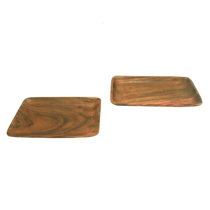 Housewares & Tabletops by Contrast Inc. – Engroshandel Serveringsbakke – Acacia rektangelbakke - perfekt til salater3