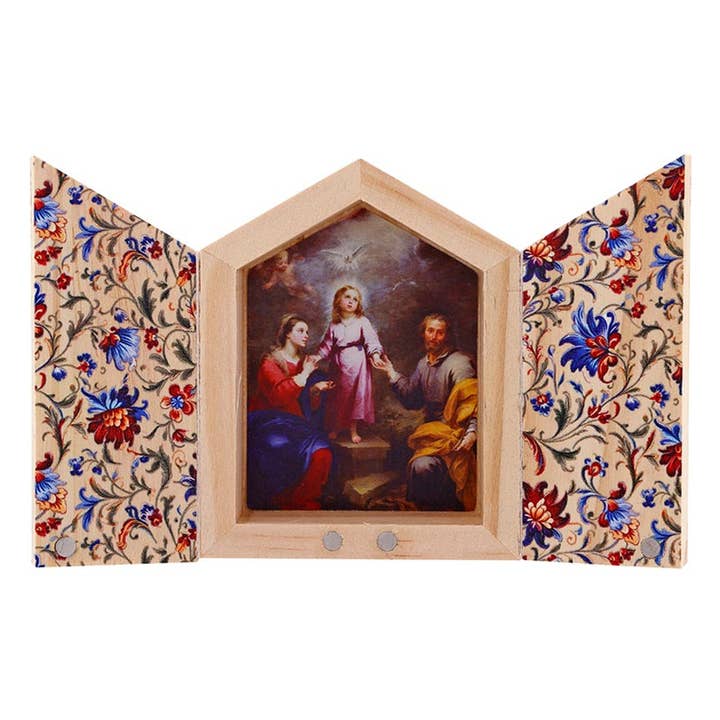Holy Family Diptych for wholesale by Christian Brands Catholic