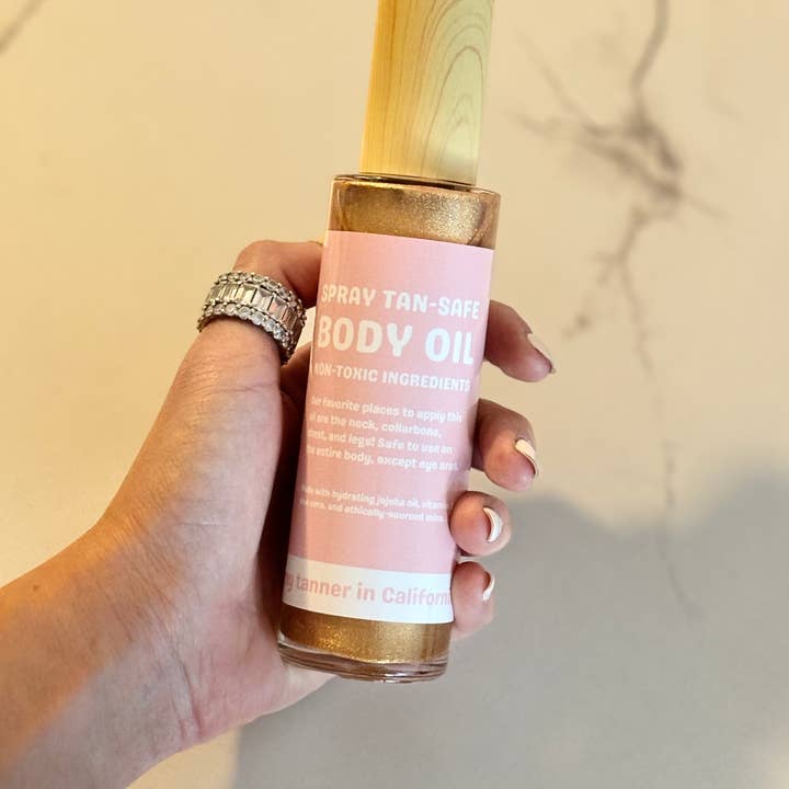 Bronze Palms Beauty - Wholesale Self-Tanner - Spray Tan Shimmer Body Oil Hydrating Glow Sensitive Skin2