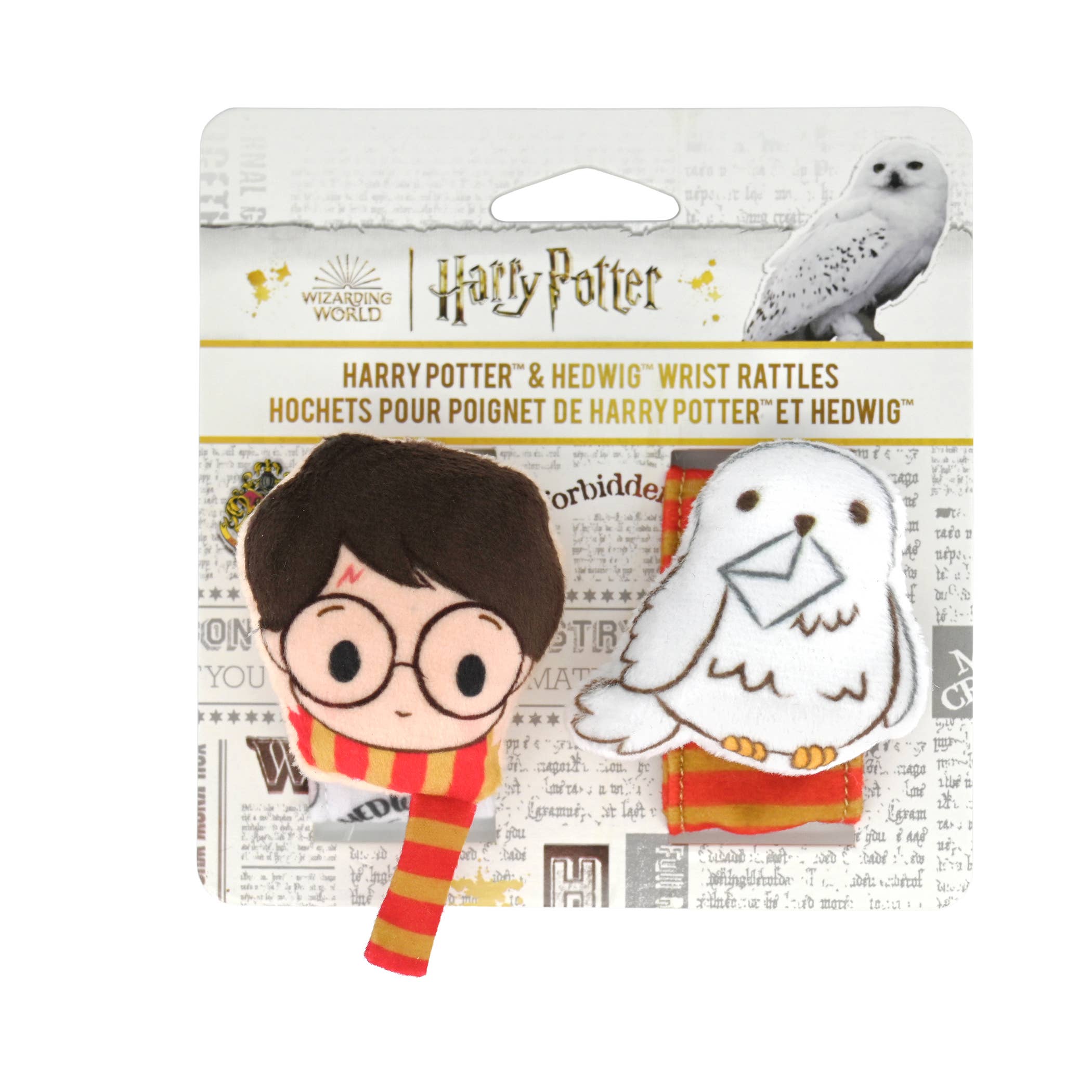 Kids Preferred - Wholesale Stuffed/Plush Toy - Kids & Baby - Harry Potter + Hedwig Wrist Rattles3