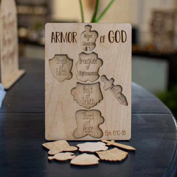 Still Magnolia - Wholesale Puzzle - Kids - Armor of God Wood Puzzle1