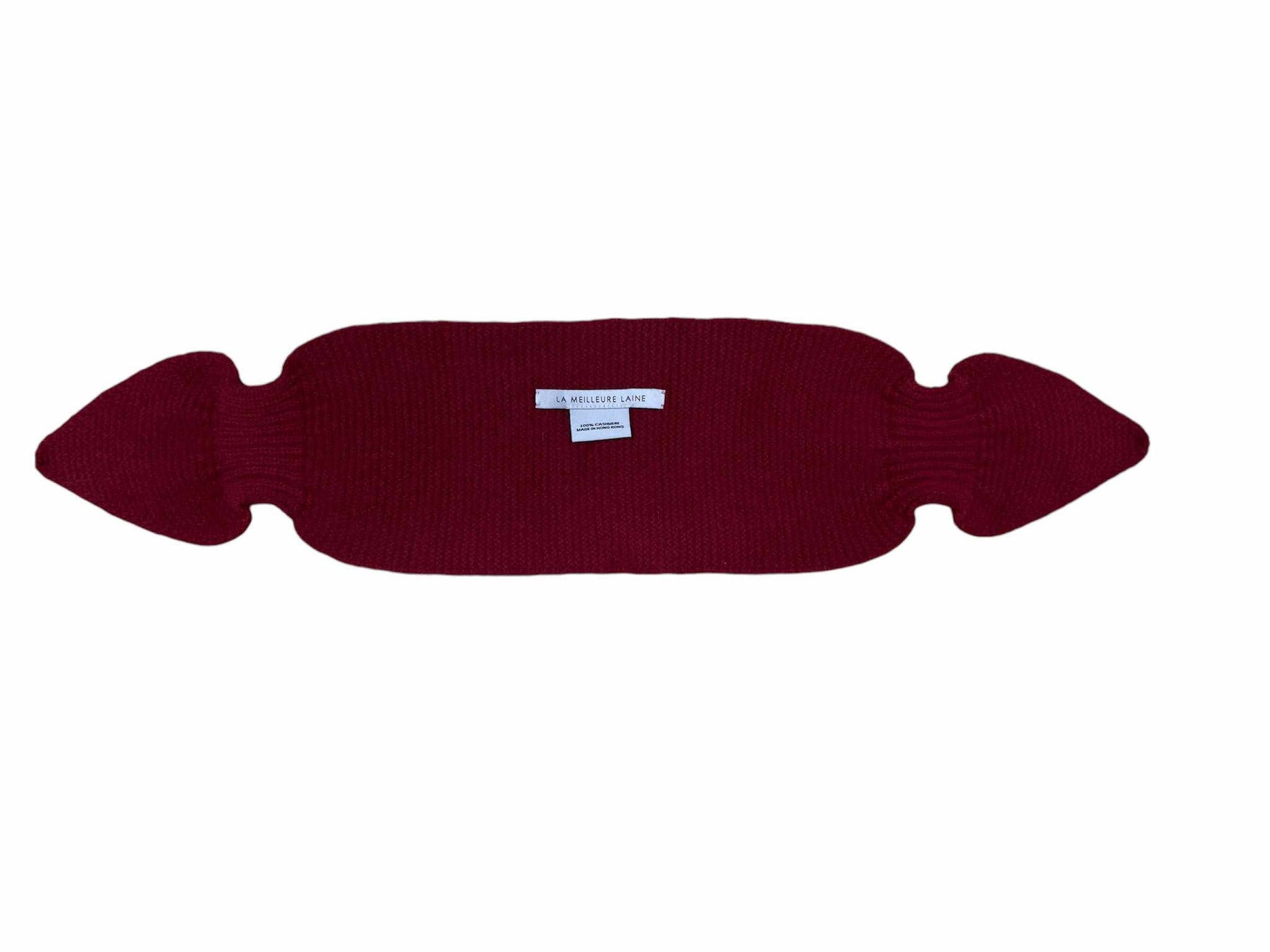 Kairon Trading UK Limited - Wholesale Scarf - Unisex - 100% Cashmere Keyhole Scarf, In Dark Red3