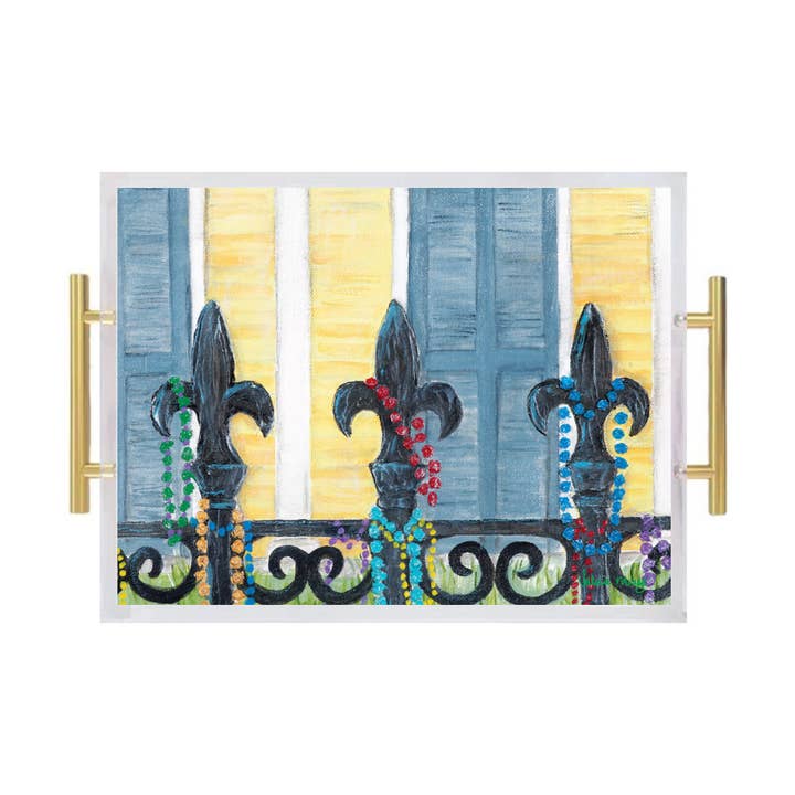 318 Art Co. - Wholesale Dienblad - Hangend dienblad van acryl