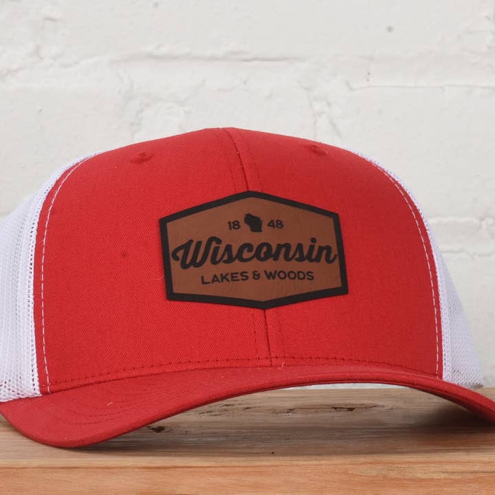 Classic State - Wholesale Trucker Hat - Unisex - Wisconsin Lakes & Woods Snapback Hat1