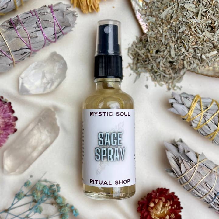 Sage Cleansing Spray for wholesale by Mystic Soul Ritual Shop