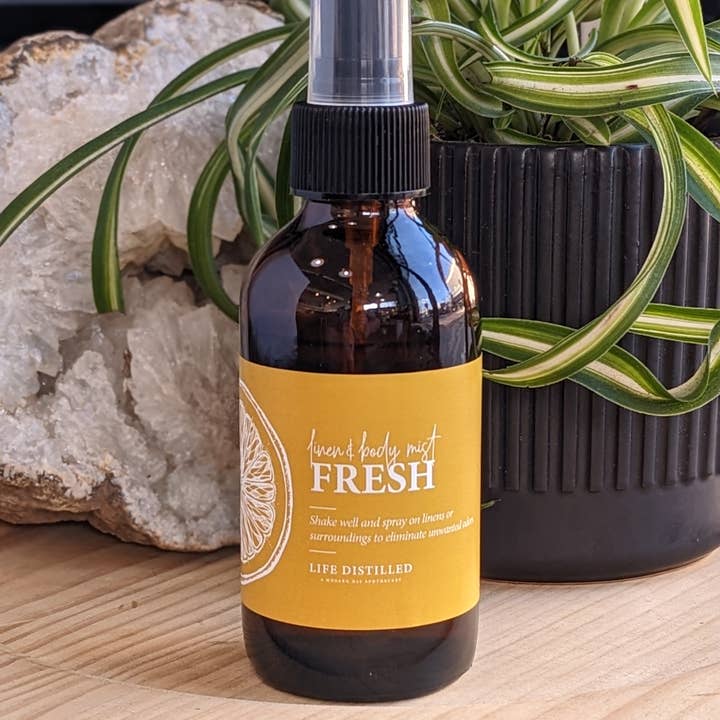 Fresh Deodorizing Room & Linen Spray for wholesale by Life Distilled