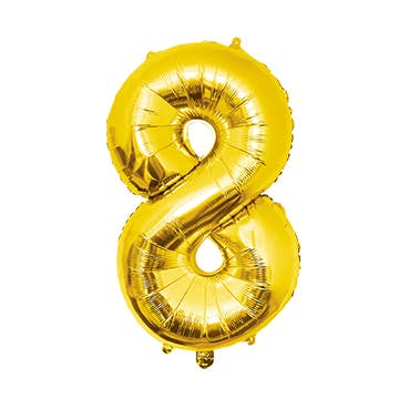 PD Party - Wholesale Balloon - Foil Balloon 40 cm- no.8 Gold0