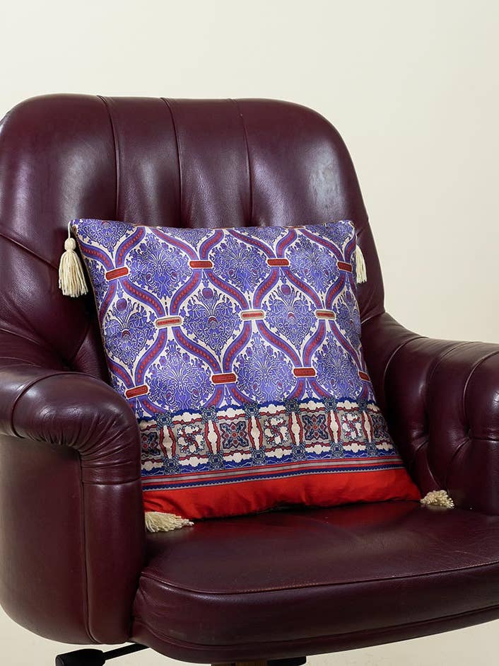 Kussen barok paars/beige - Home Design voor wholesale door La Vie En Rose - C.I.D.A. s.r.l.