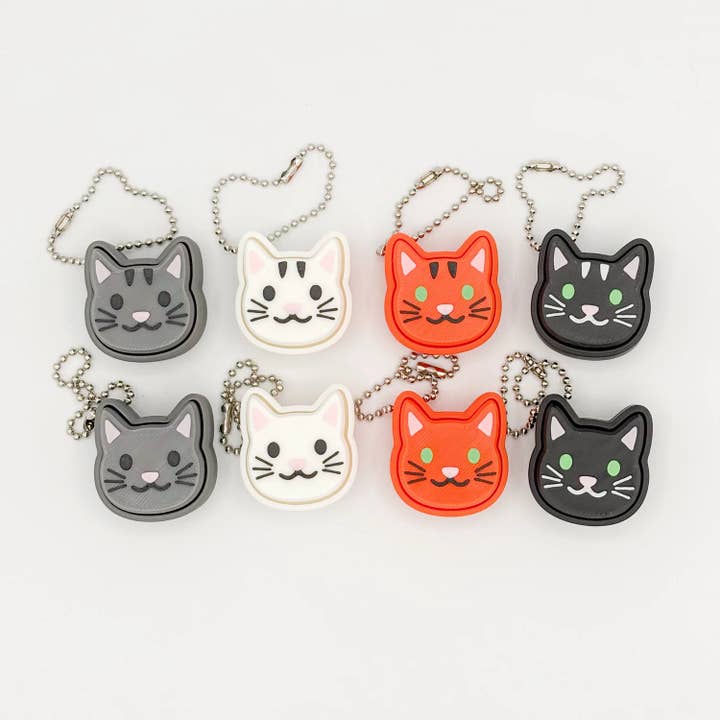 Cat Fidget Clicker Keychain for wholesale by Prism3D Creations