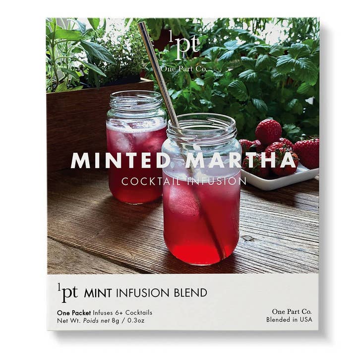 1pt Minted Martha Cocktail Pack for wholesale by One Part Co.