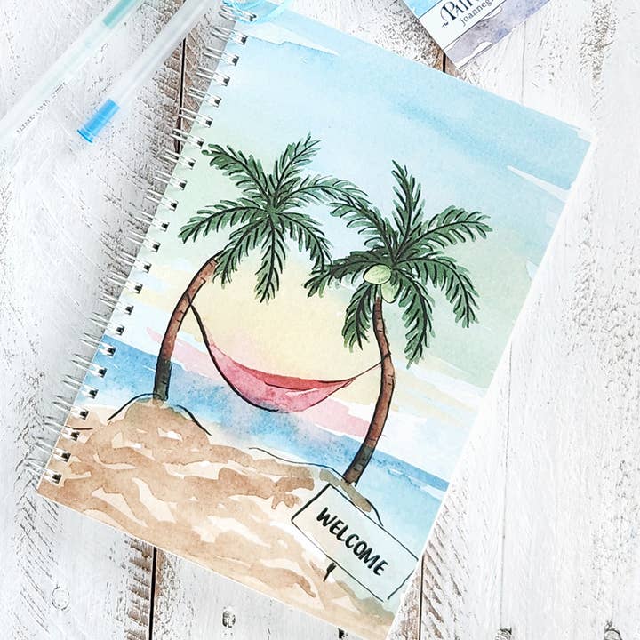 The Painted Pen - Wholesale Notebook - Summer Notebooks with Watercolor Cover Designs4