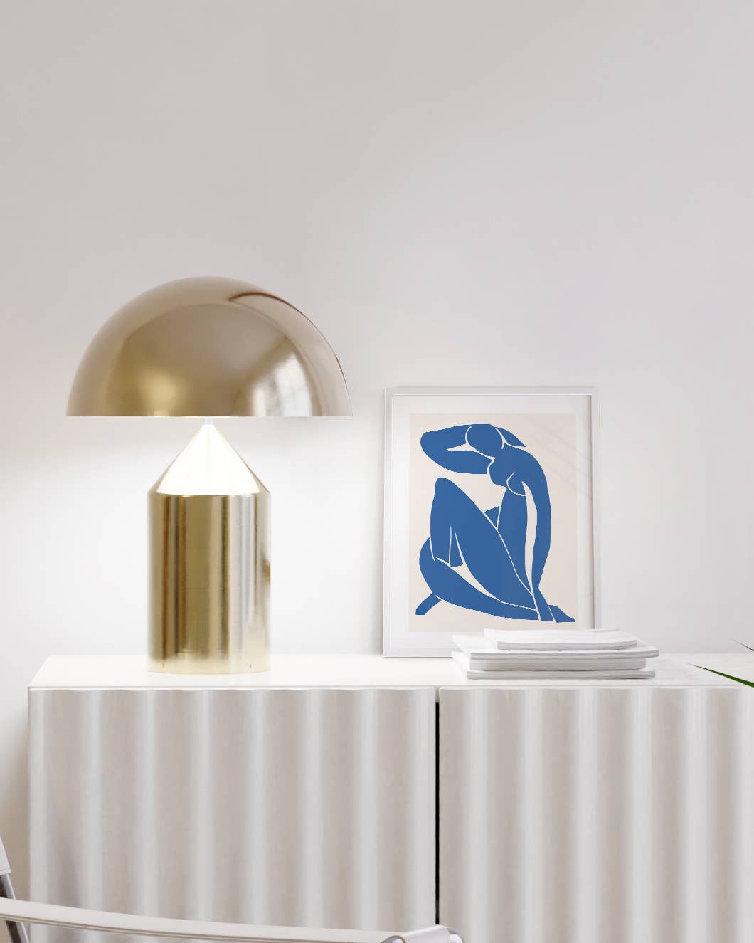 Haus and Hues – wholesale Picture frame – White Metal Frame0