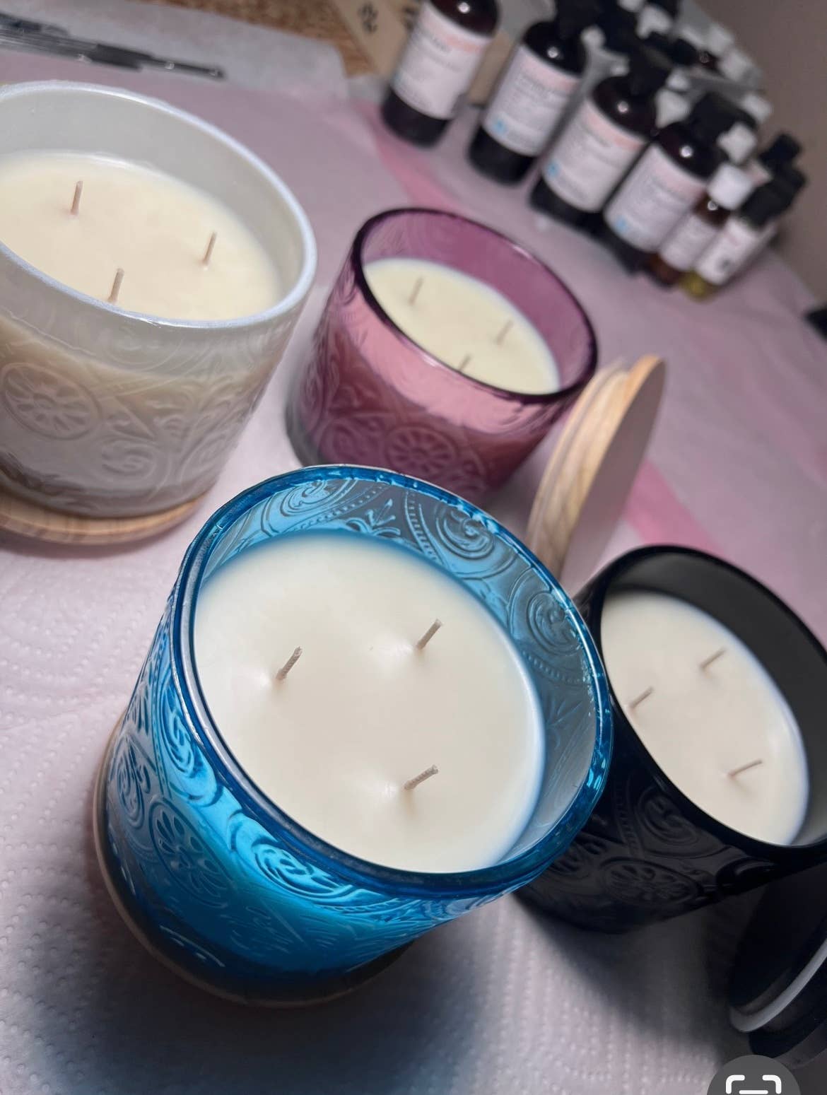 Riley Roo Candles - Wholesale Jar/Filled Candle - Marquis Glass 14oz Candle | Coconut Soy Blend2