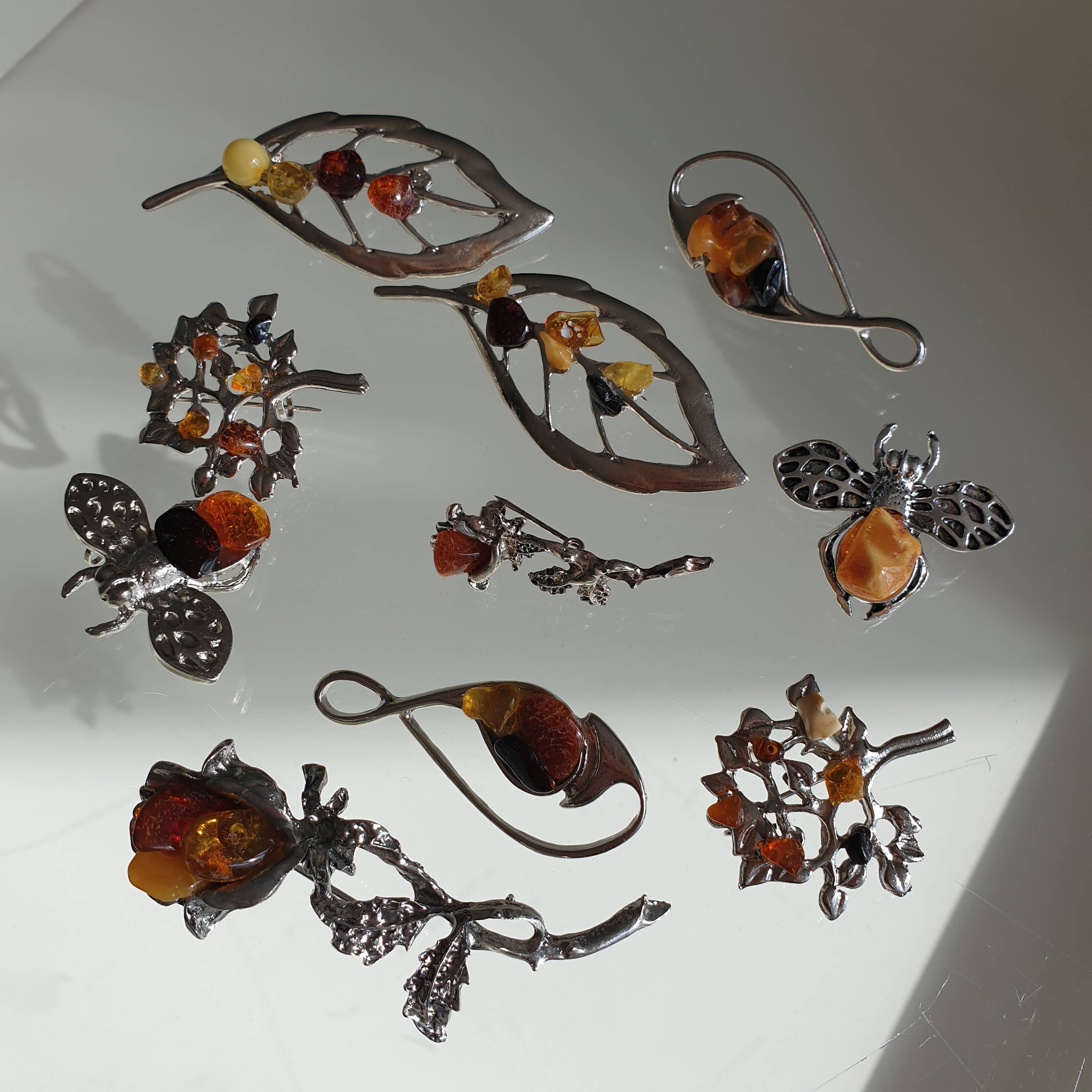 AmberLithuania - Vendita all'ingrosso Spille - Set spille4