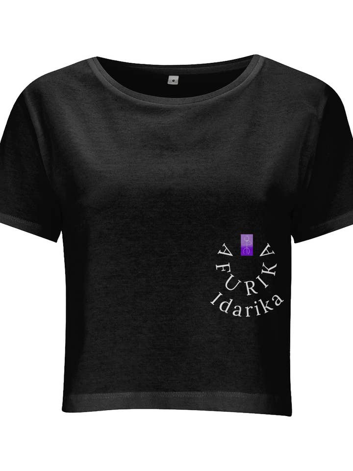 Women's Cropped Jersey T-shirt - wise master builder for wholesale by Noka