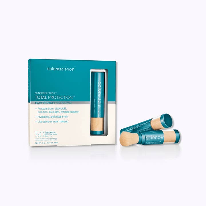 Dermstreet – Großhandel Sonnencremes – Colorescience Sunforgettable Total Protection Brush-On Shield SPF 50 Multipack