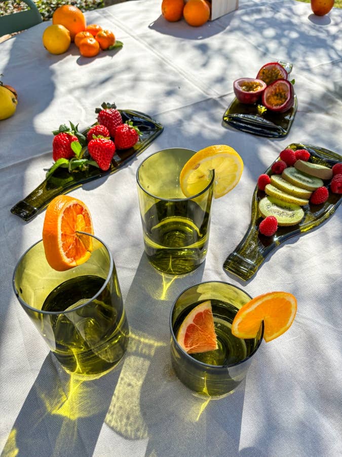 PLATES & Culotées - Wholesale Drinking Glass/Cup - VERRES Bold CLASSIC SUN2