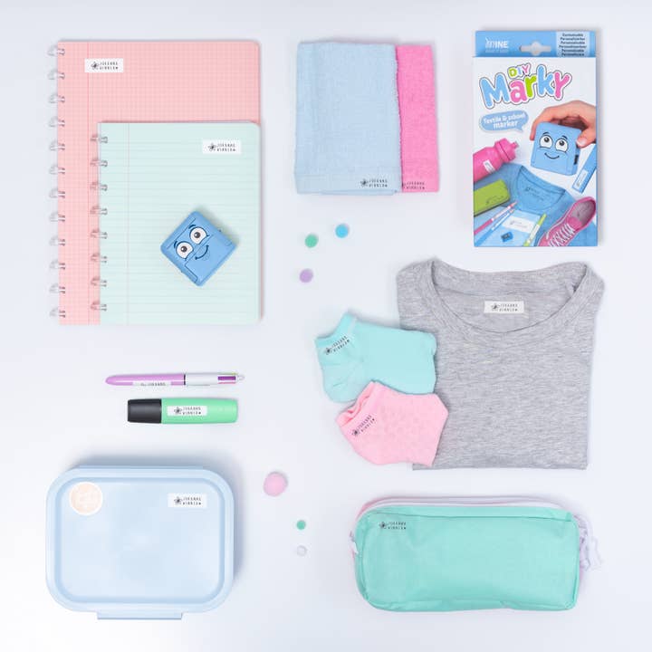 Sellos Mine S.L - Wholesale DIY Craft Kit - Customizable Textile Seal, Clothing and Object Marker3