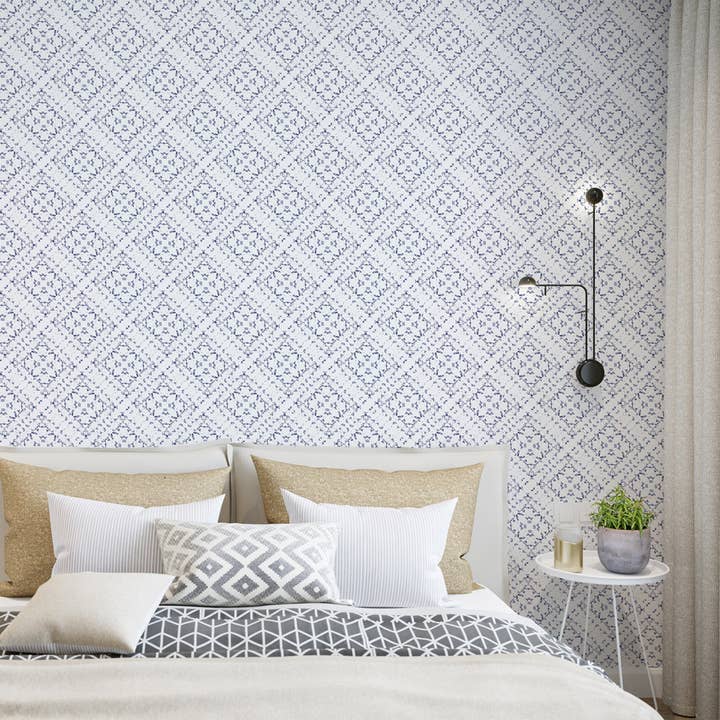 SBC Decor - Wholesale Wallpaper - Counting Sheep Vinyl Canvas Peel & Stick Wallpaper Panel