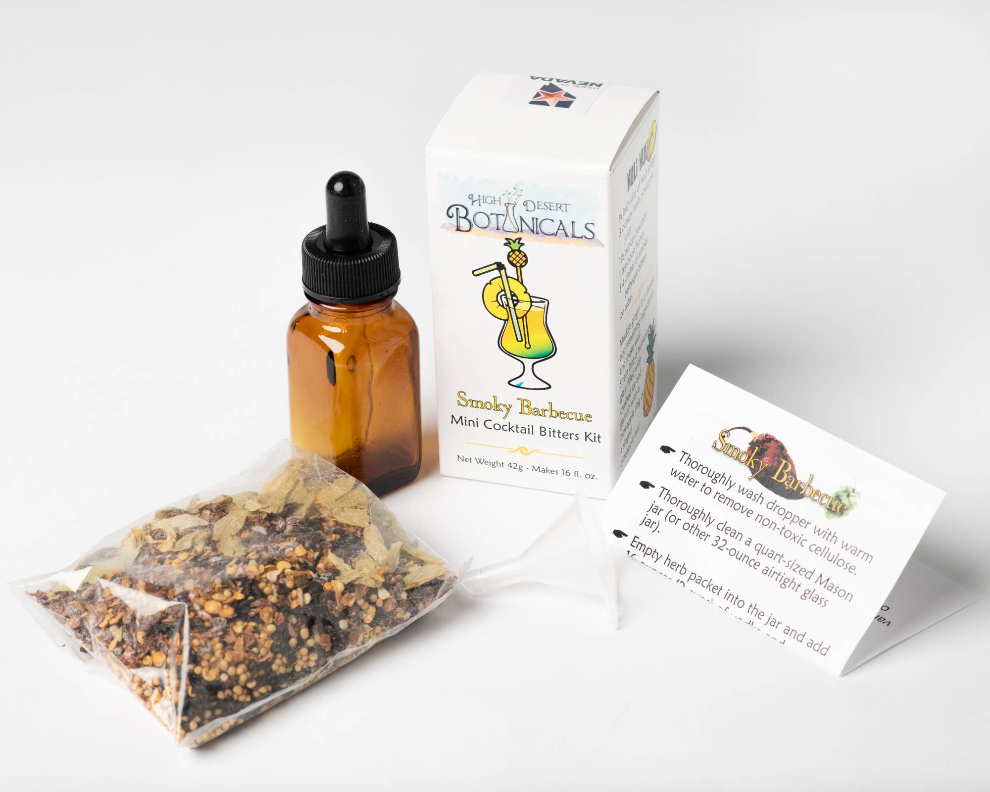 High Desert Botanicals - Wholesale DIY Drink Kit - Smoky Barbecue - Bitters Kit0