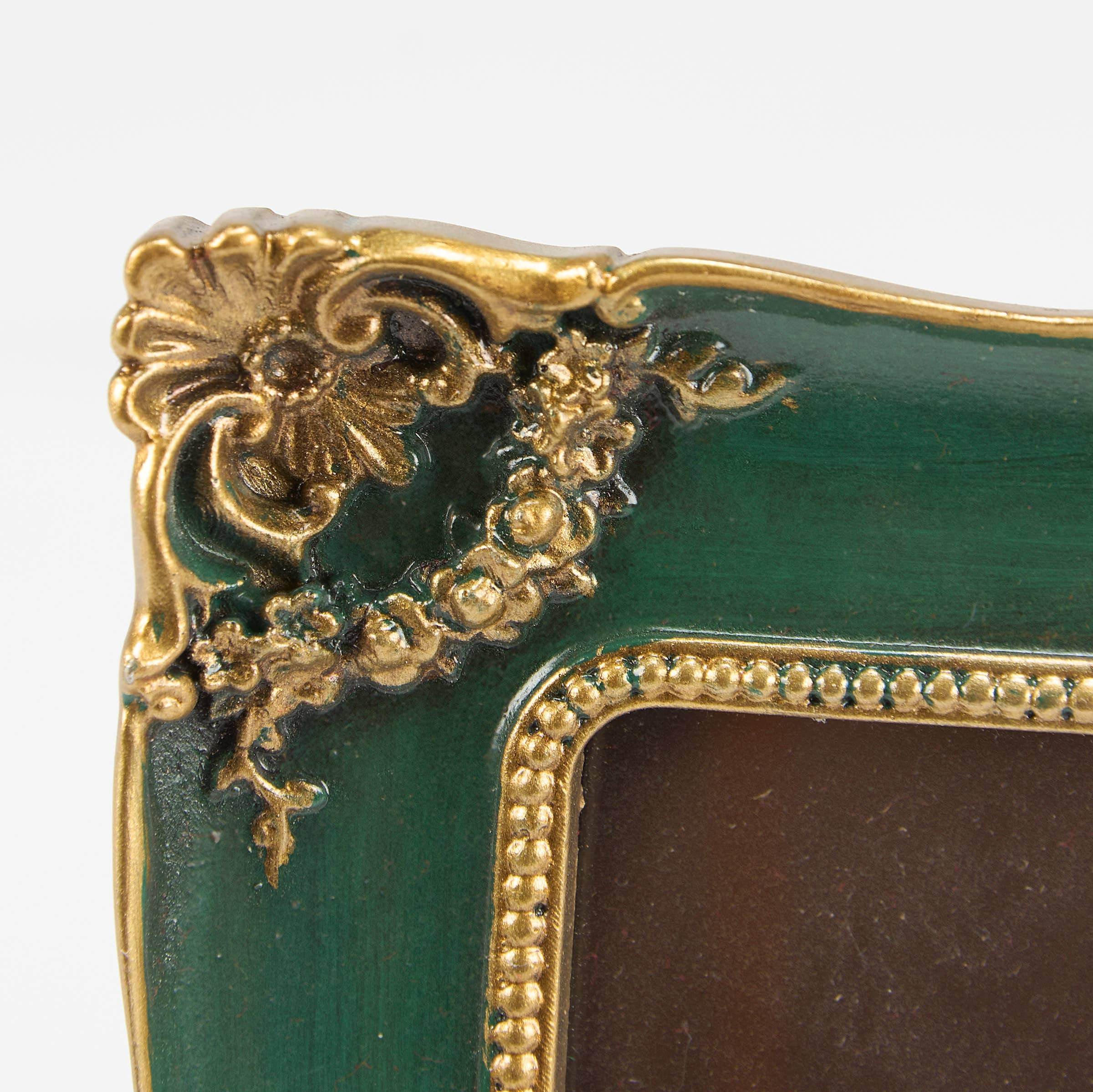 Primitives by Kathy - Wholesale Picture Frame - Green Vintage Photo Frame2