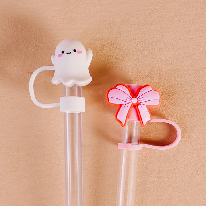 The Darling Effect - Wholesale Drinking Straw - Straw Topper Set-Boos & Bows1