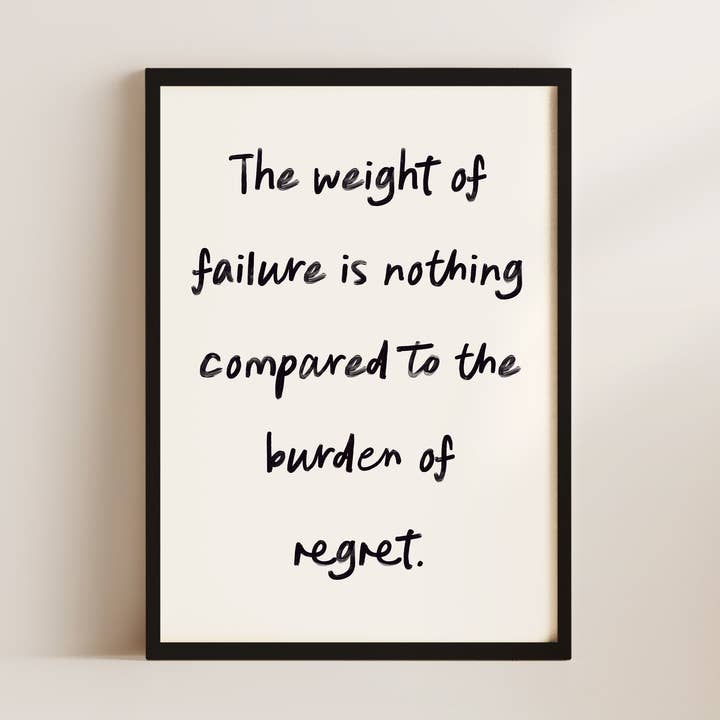 Peso del Fracaso Impresión de Arte en Pared para venta al por mayor de Alluvion