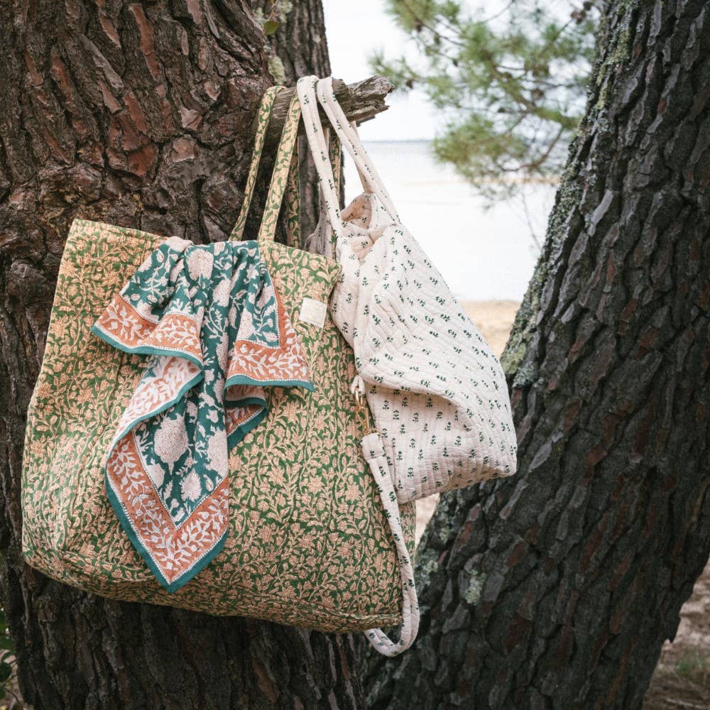 Bonheur du Jour – Großhandel Lebensmittel-/Einkaufstasche – Shopper-Tasche - Khaki Khaki2