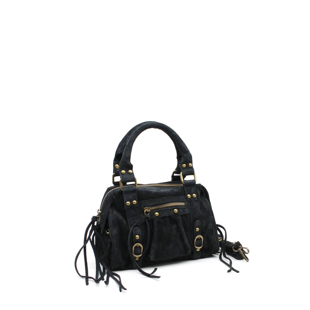 Vimoda - Wholesale Top Handle Bag - Women's - Mini Suede Leather Handbag3