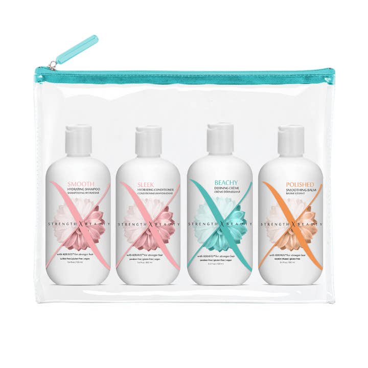 4 Pc. Beachy Kit | Thick, Coarse or Curly Hair for wholesale by Strength x Beauty