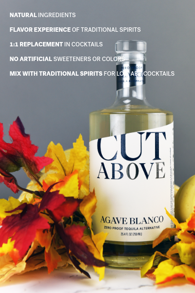 Cut Above Zero Proof Spirits - Wholesale Non-Alcoholic Spirits/Wine/Beer - CUT ABOVE Zero Proof Agave Blanco Tequila5